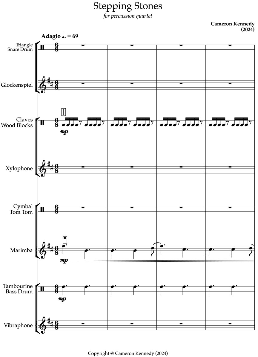 Stepping Stones by Cameron Kennedy